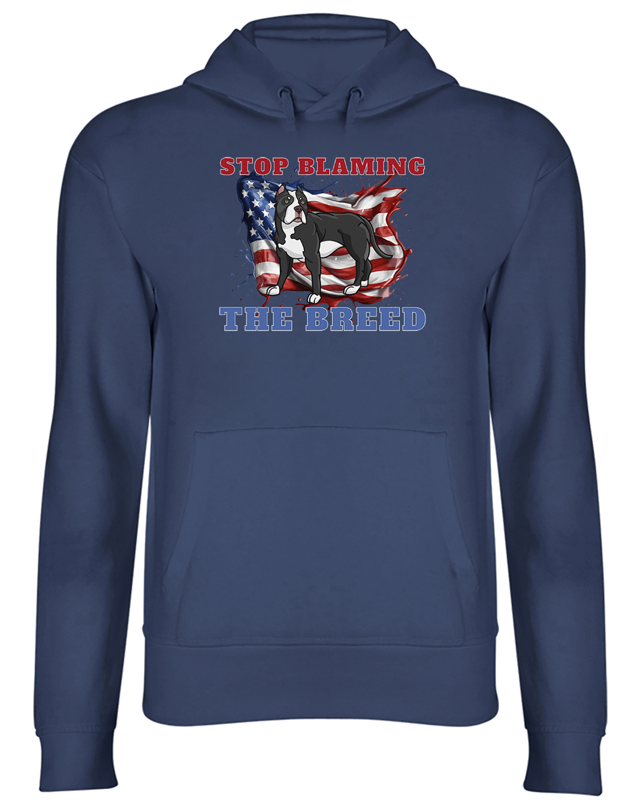 Bully XL Pitbull Hoodie Men Women Stop Blaming the Breed American